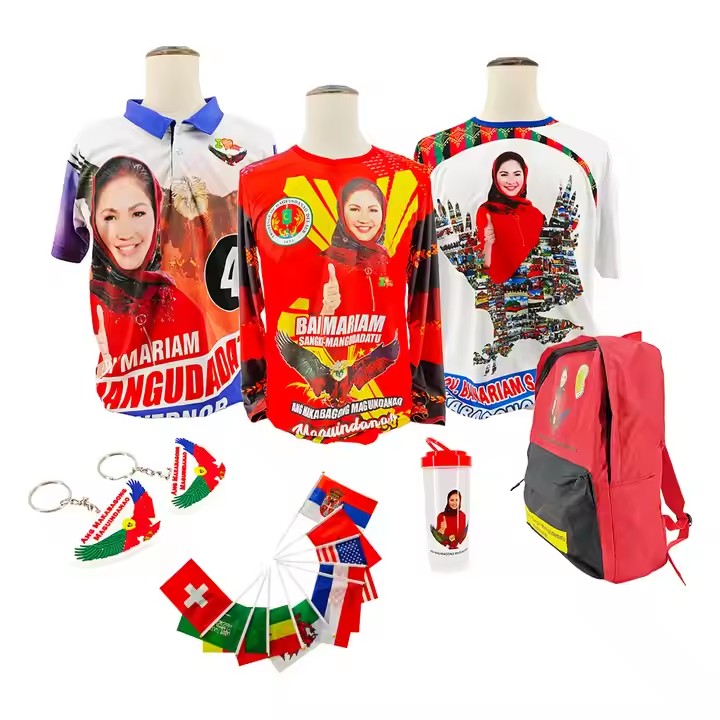 Custom Printing President Election Election Campaign Merchandise Campaign T Shirts Sublimation Cheap T-shirt